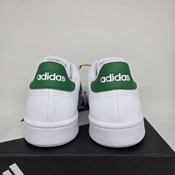 New adidas Advantage Cloud White Green Men\'s Tennis Shoes Size 12 main image 5